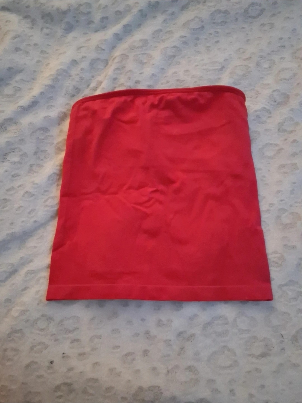 Red Tube Skirt - Women